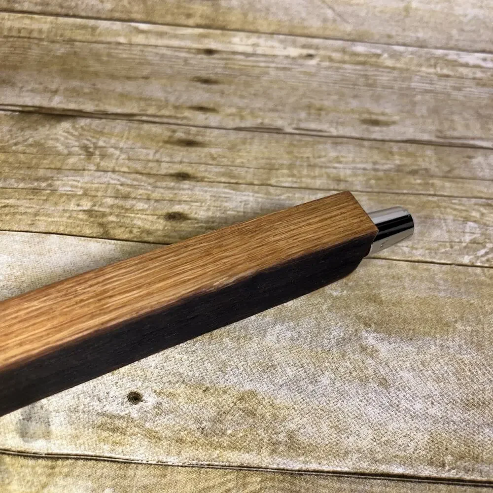 Tombstone Beer Tap Handle • Threaded Wood • 12.5